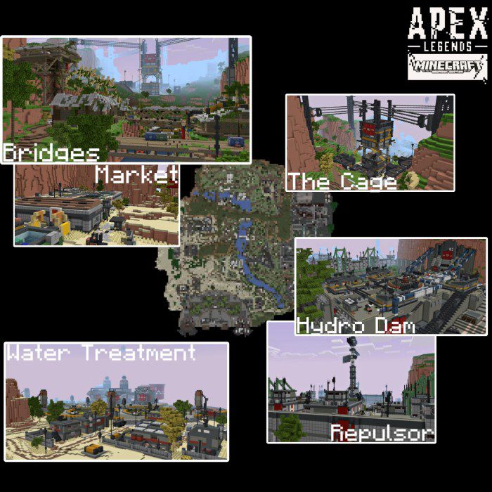 Apex Legends Map (1.20, 1.19) - MCPE/Bedrock 12