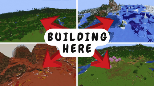 5 Insane Minecraft Seeds For Building (1.20.6, 1.20.1) – Java/Bedrock Edition Thumbnail