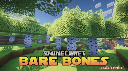 Bare Bones Resource Pack (1.20.6, 1.20.1) – Texture Pack Thumbnail