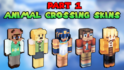 The Cutest Animal Crossing Minecraft Skins In 2023 [Part 1] Thumbnail