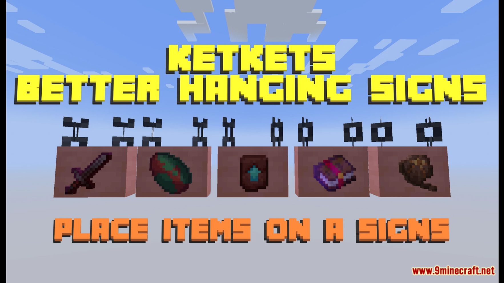 Better Hanging Signs Data Pack (1.21.1, 1.20.1) - Hanging Items 9