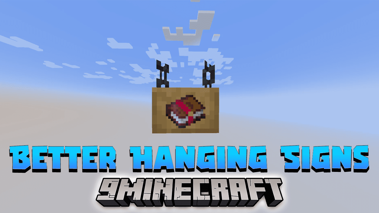 Better Hanging Signs Data Pack (1.21.1, 1.20.1) - Hanging Items 1