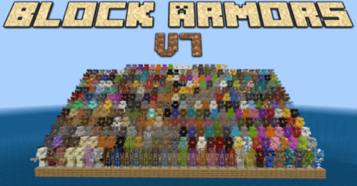 Block Armor Addon (1.20) – MCPE/Bedrock Mod Thumbnail