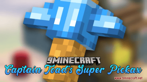 Captain Toad’s Super Pickax Resource Pack (1.20.6, 1.20.1) – Texture Pack Thumbnail