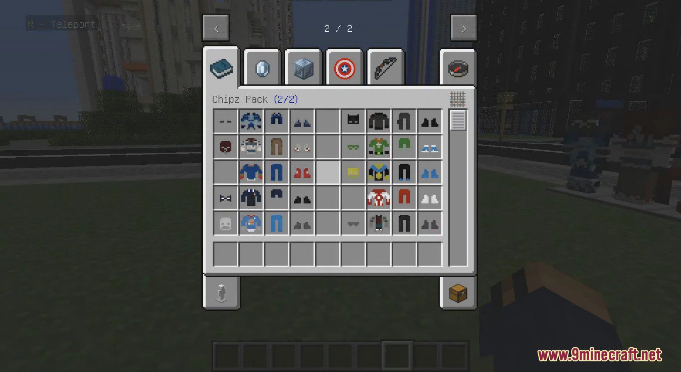 Chipz Heropack Mod (1.7.10) – The Punisher, Brightburn... 2