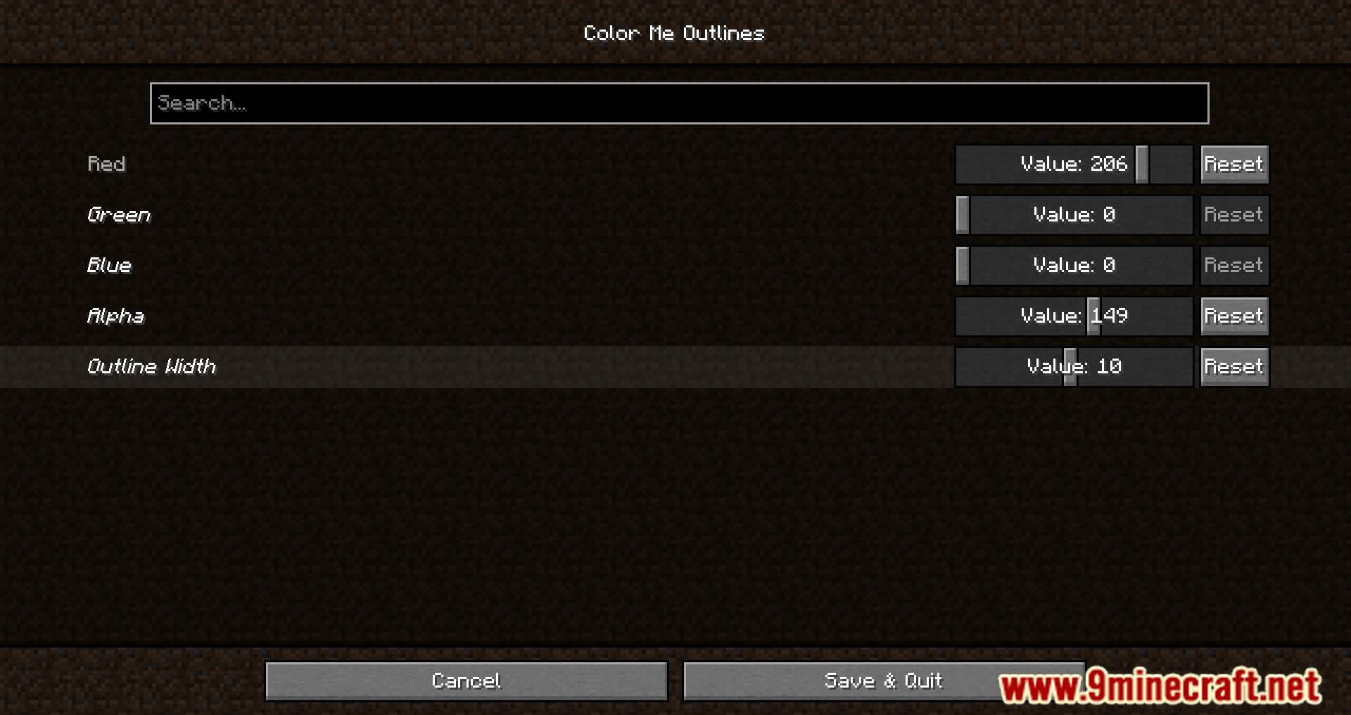 Color Me Outlines Mod (1.20.1, 1.19.4) - Configure The Size And Color Of The Block Highlight 11