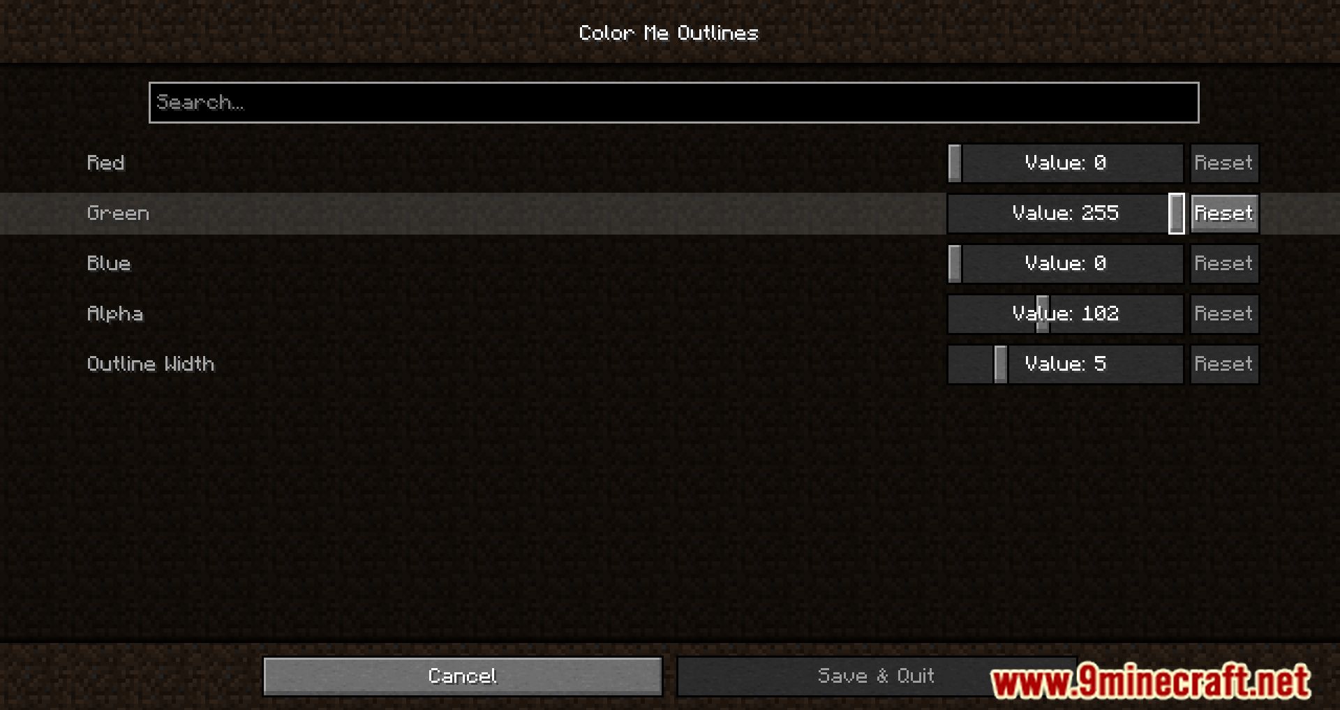 Color Me Outlines Mod (1.20.1, 1.19.4) - Configure The Size And Color Of The Block Highlight 5