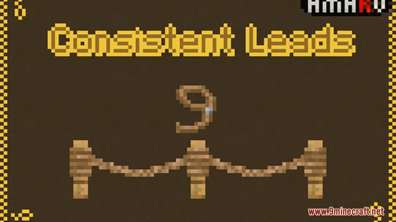 Consistent Leads Resource Pack (1.20.6, 1.20.1) - Texture Pack 1