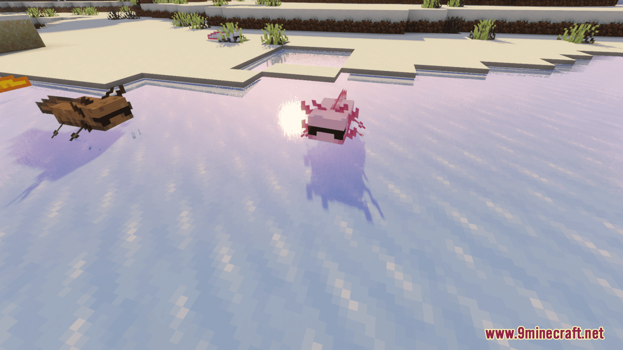 Cool Axolotls Resource Pack (1.20.6, 1.20.1) - Texture Pack 11