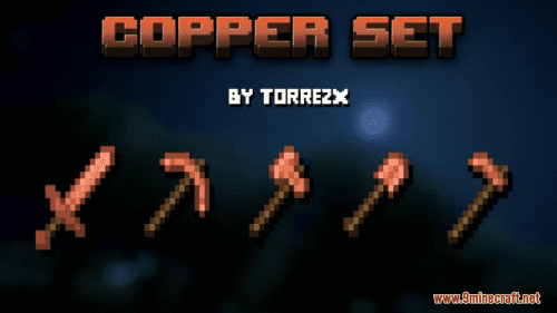 Copper Set Resource Pack (1.20.6, 1.20.1) – Texture Pack Thumbnail