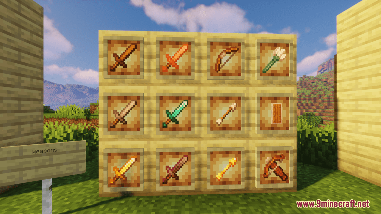 Copper Set Resource Pack (1.20.6, 1.20.1) - Texture Pack 3