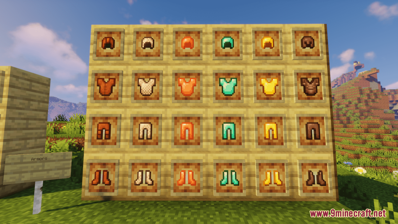 Copper Set Resource Pack (1.20.6, 1.20.1) - Texture Pack 4