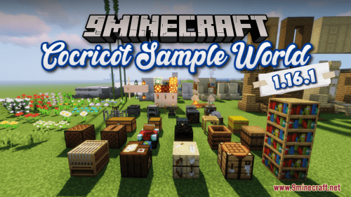 Cocricot Sample World Map (1.21.1, 1.20.1) – A Cocricot Showcase World Thumbnail