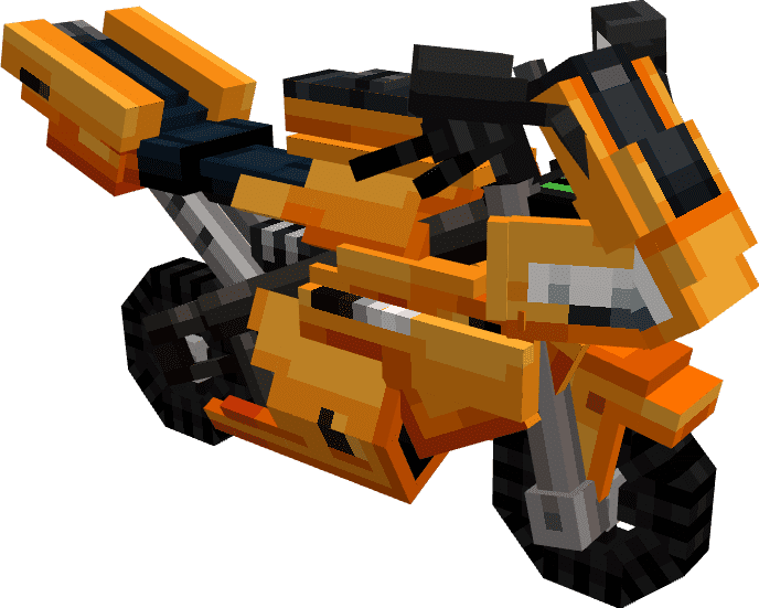 Cruiser Craft Motorbikes Addon (1.20, 1.19) - MCPE/Bedrock Mod 7