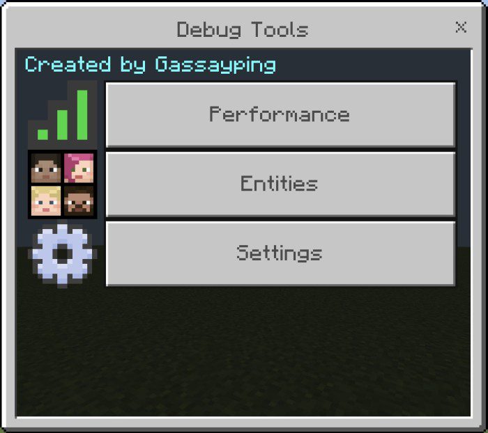 Debug Tools Addon (1.20) - Useful Mod for Server 4