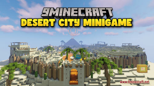 Desert City Minigame Map (1.21.1, 1.20.1) – Uncover Secrets of the Desert Thumbnail