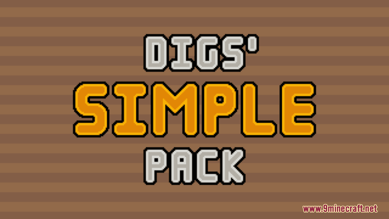 Digs' Simple Resource Pack (1.20.2, 1.19.4) - Texture Pack 1
