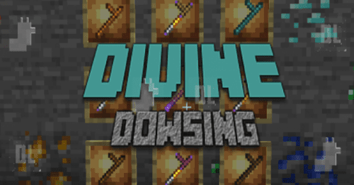 Divine Dowsing Addon (1.20) – MCPE/Bedrock Mod Thumbnail