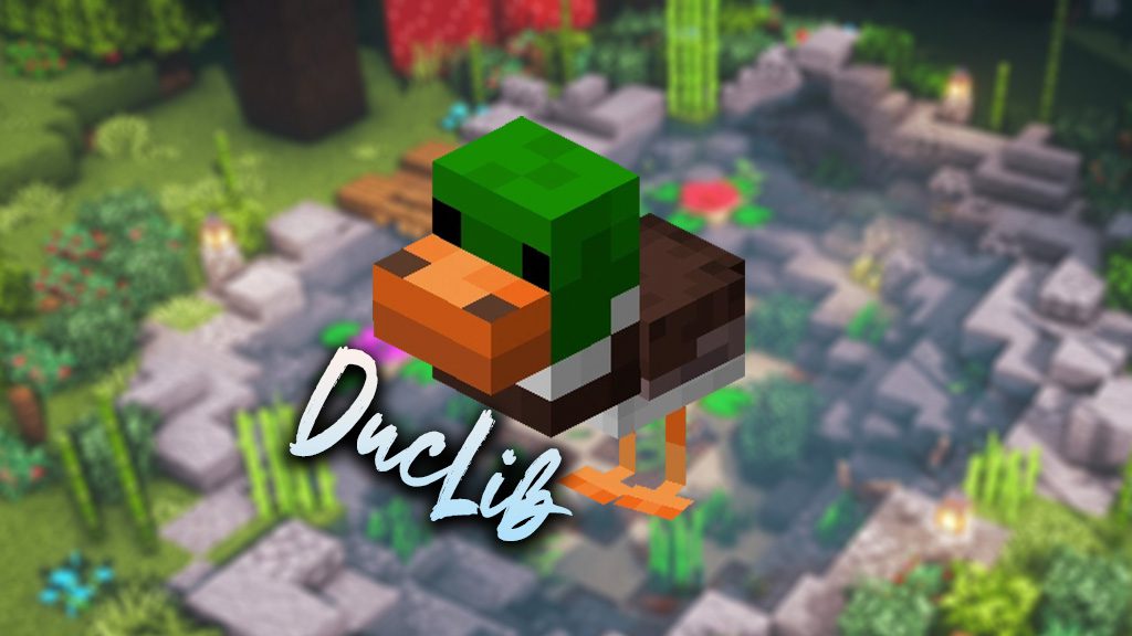 DucLib (1.20.1, 1.19.4) - Unique Animation for Animals 1