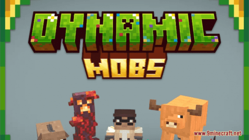 Dynamic Mobs Resource Pack (1.20.6, 1.20.1) – Texture Pack Thumbnail