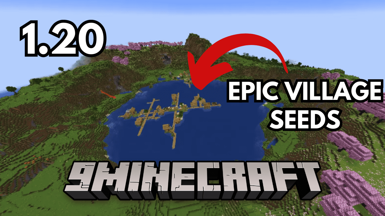 3 Epic Village Seeds For Minecraft (1.20.6, 1.20.1) - Java/Bedrock Edition 1