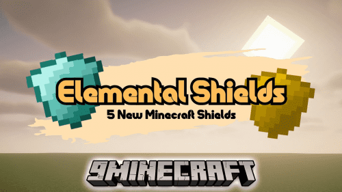 Elemental Shields Data Pack (1.19.4, 1.19.2) – More Shields! Thumbnail