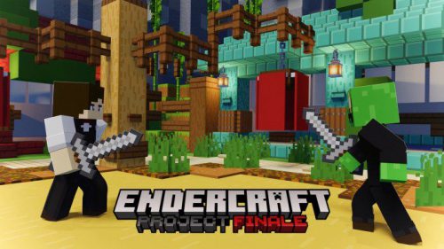 Endercraft: Project Finale Map (1.20, 1.19) – Minigames Realm for MCPE/Bedrock Thumbnail