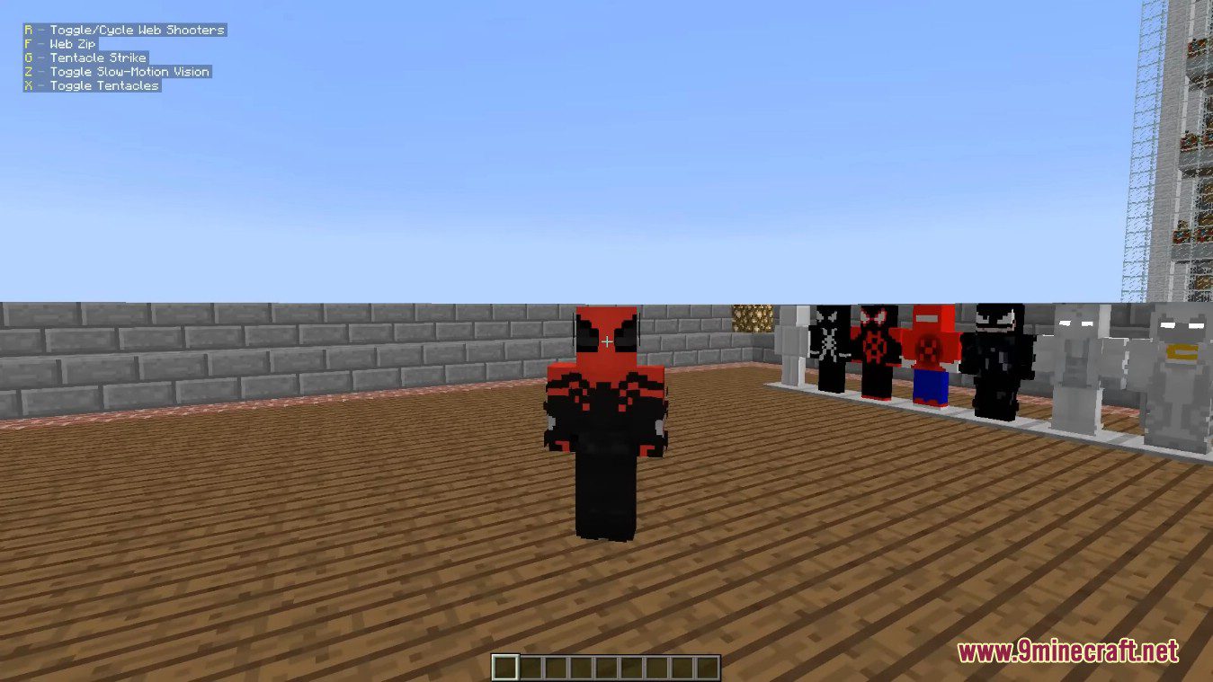 Expanded Spider-Man Heropack Mod (1.7.10) – Extra Suits for Spider Man 2