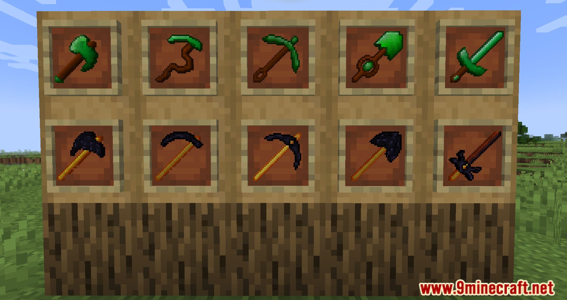 FancyTools Mod (1.20.4, 1.19.4) - 2 New Tiers Of Tools 3