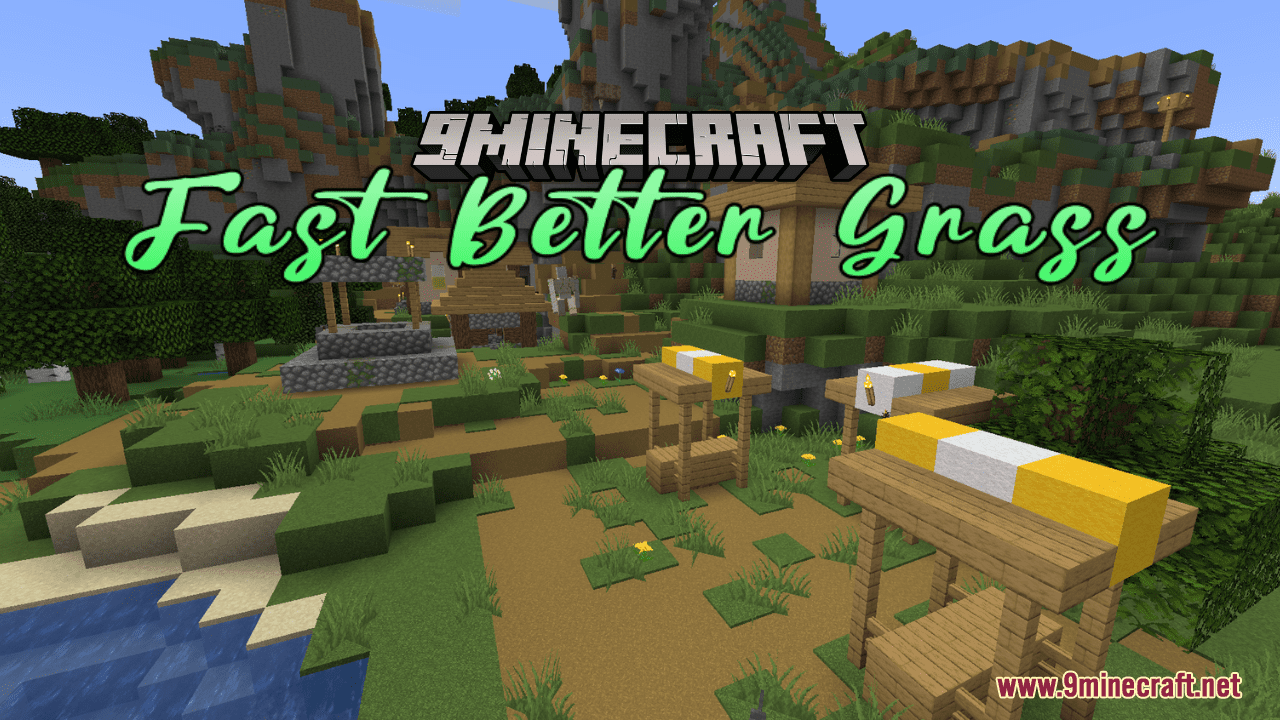 Fast Better Grass Resource Pack (1.20.4, 1.19.4) - Texture Pack 1