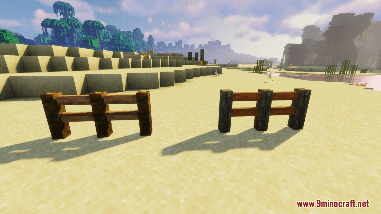 Fences+ Resource Pack (1.20.6, 1.20.1) - Texture Pack 5