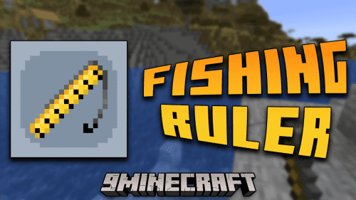 Fishing Ruler Mod (1.21.1, 1.20.1) – Maximise How Far You Fling Thumbnail