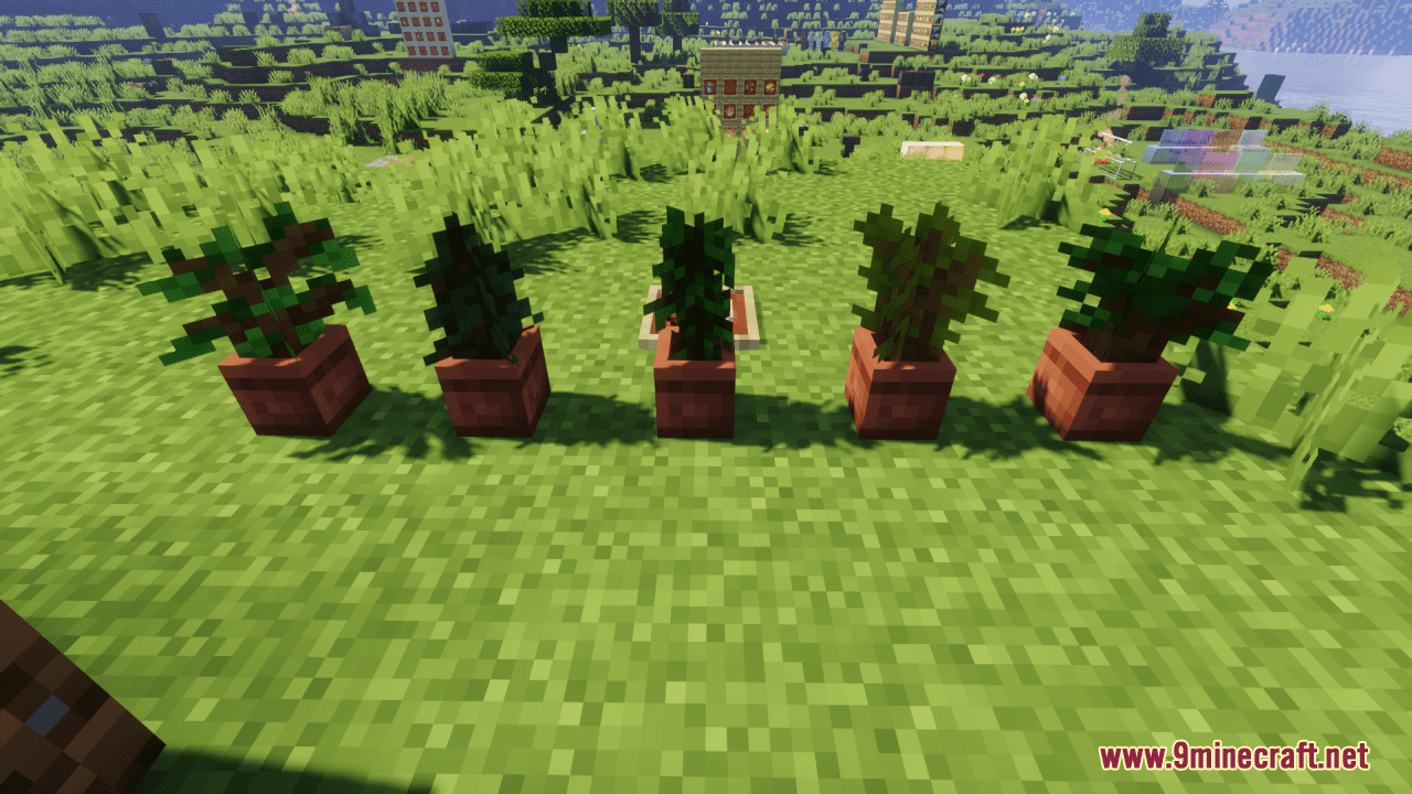 Flower Pots+ Resource Pack (1.20.6, 1.20.1) - Texture Pack 2