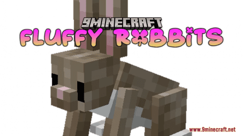 Fluffy Rabbits Resource Pack (1.20.6, 1.20.1) – Texture Pack Thumbnail