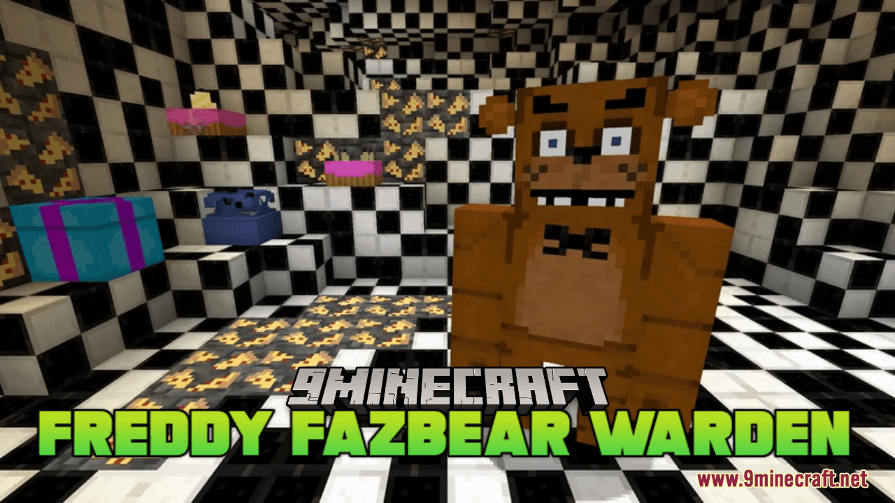 Freddy Fazbear Warden Resource Pack (1.20.6, 1.20.1) - Texture Pack 1