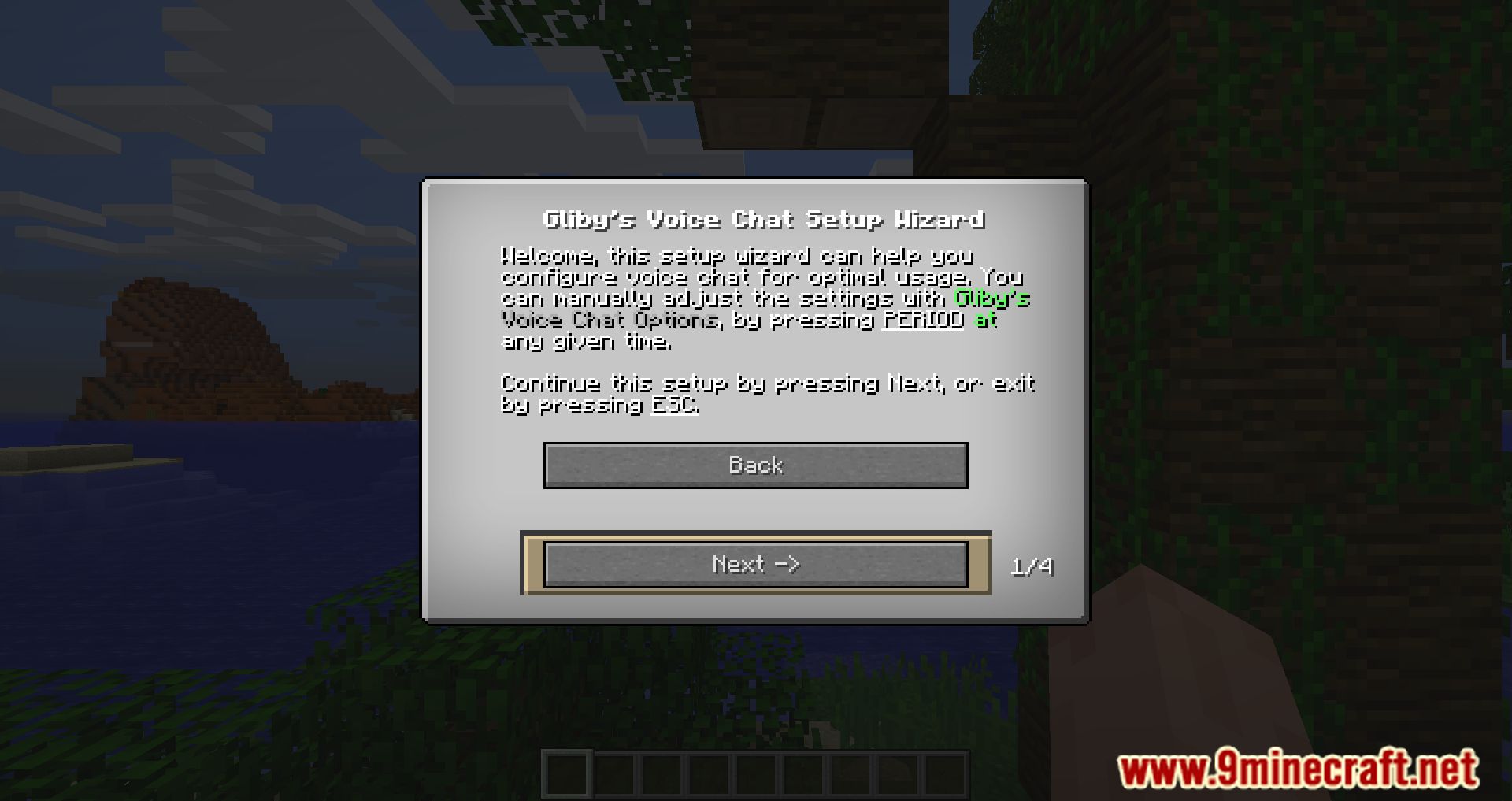 Gliby's Voice Chat Reloaded Mod (1.12.2) - Talk To Your Friends 3