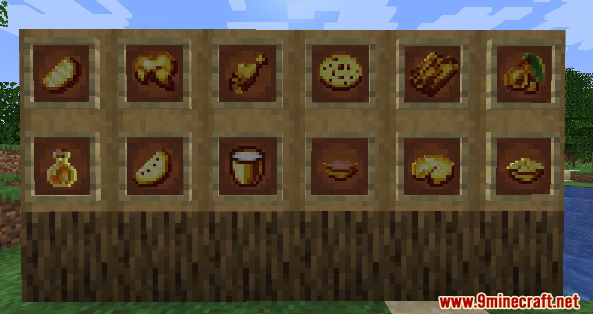 Golden Foods! Mod (1.20.4, 1.19.2) - Food Wrapped In Gold!!! 4