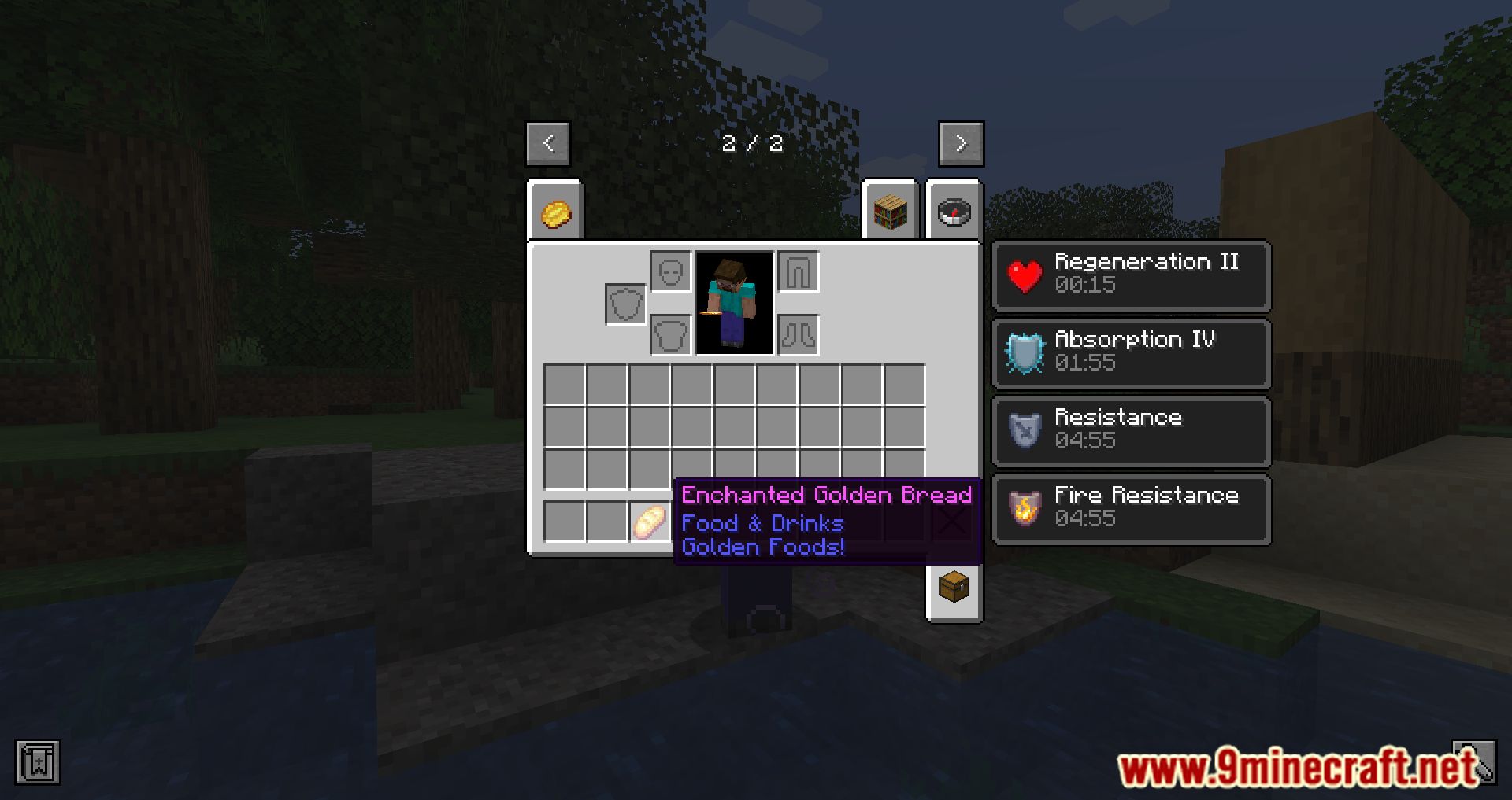 Golden Foods! Mod (1.20.4, 1.19.2) - Food Wrapped In Gold!!! 8