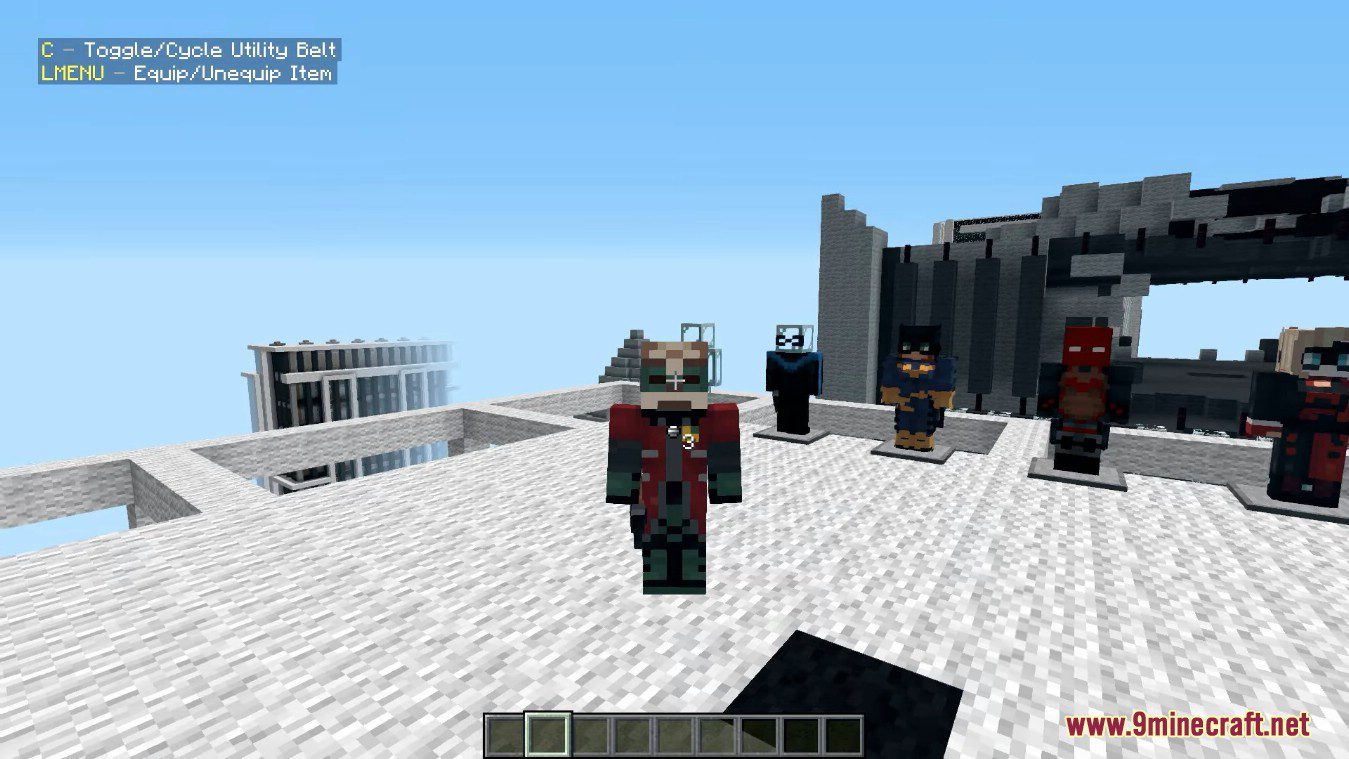 Gotham Knights Heropack Mod (1.7.10) – Nightwing, Robin, Batgirl 3