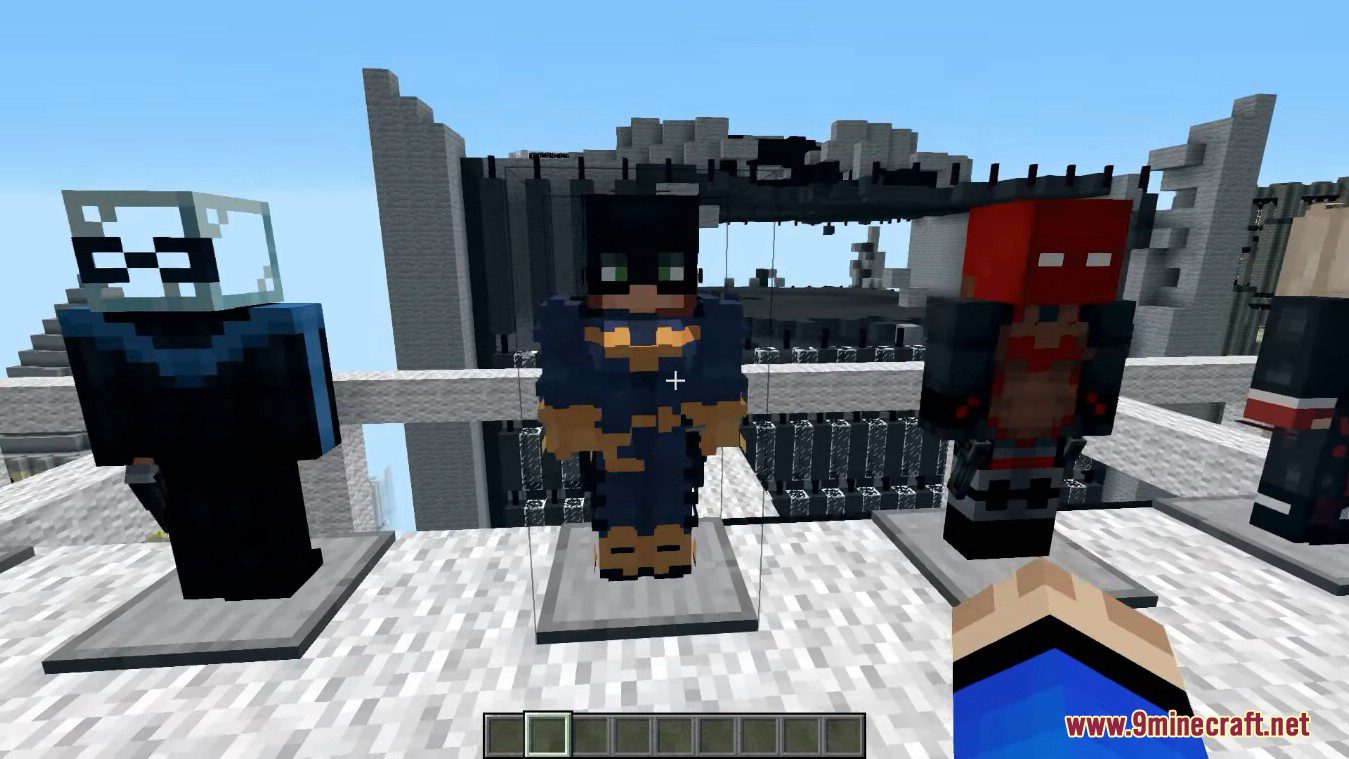 Gotham Knights Heropack Mod (1.7.10) – Nightwing, Robin, Batgirl 7