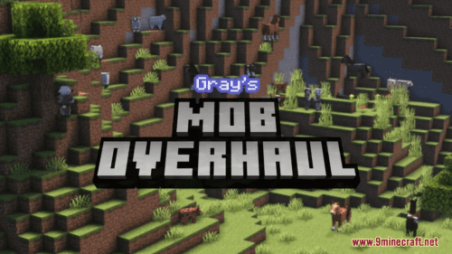 Gray’s Mob Overhaul Resource Pack (1.20.6, 1.20.1) – Texture Pack Thumbnail