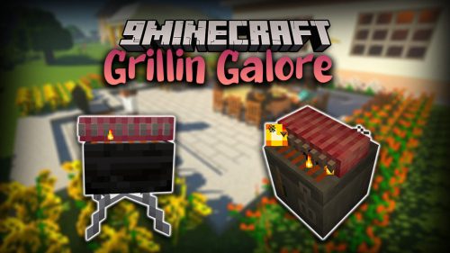 Grillin’ Galore Mod (1.20.1, 1.19.2) – Grill Your Own Edibles Thumbnail