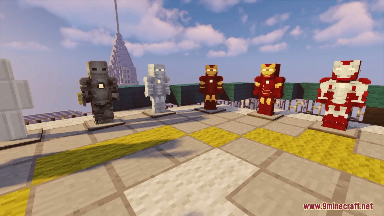 Iron Maniac Heropack Mod (1.7.10) – All Iron Man Suits 3