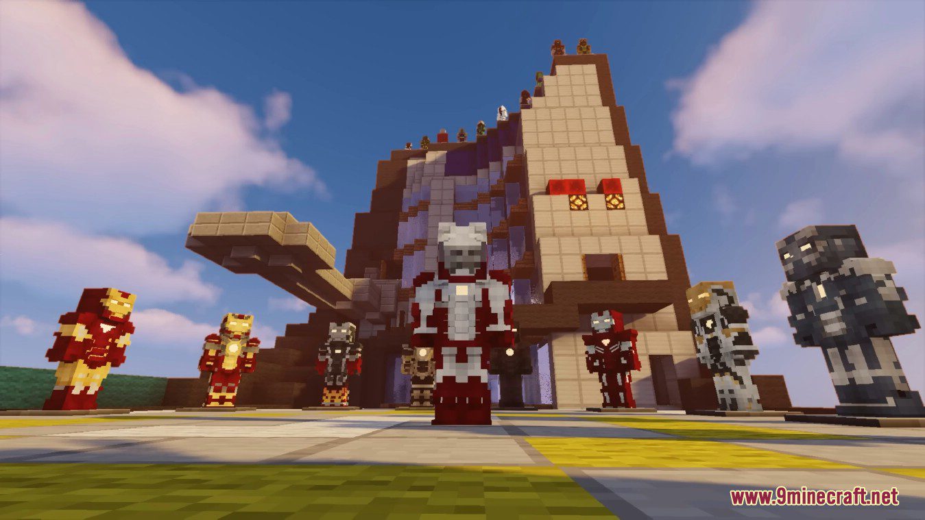 Iron Maniac Heropack Mod (1.7.10) – All Iron Man Suits 7