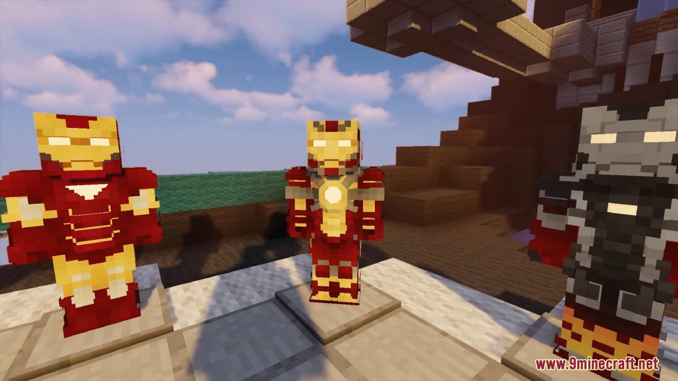 Iron Maniac Heropack Mod (1.7.10) – All Iron Man Suits 9