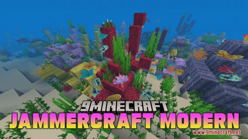 Jammercraft Modern Resource Pack (1.20.6, 1.20.1) – Texture Pack Thumbnail