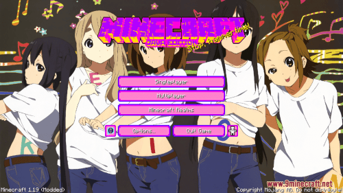 K-On Custom GUI Resource Pack (1.20.6, 1.20.1) – Texture Pack Thumbnail