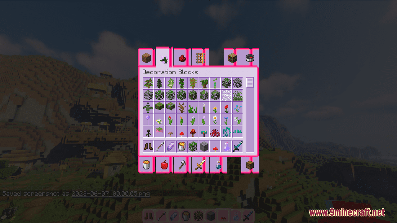 K-On Custom GUI Resource Pack (1.20.6, 1.20.1) - Texture Pack 12