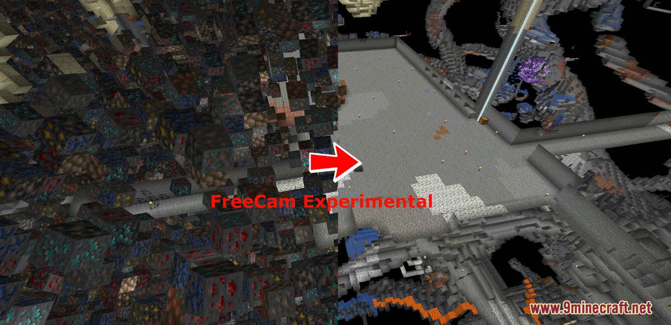 Kapiteon's FreeCam Mod (1.19.3, 1.16.5) - Spectator Mode 6