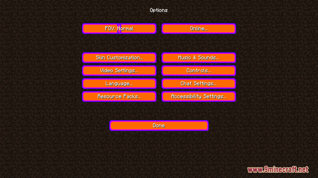 KonoSuba Custom GUI Resource Pack (1.20.6, 1.20.1) - Texture Pack 2